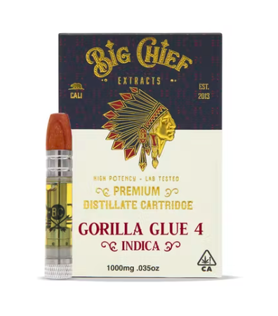 Buy Gorilla Glue 4 Big Chief THC Carts Online