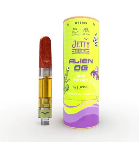 Jetty Extracts Alien OG High THC Carts