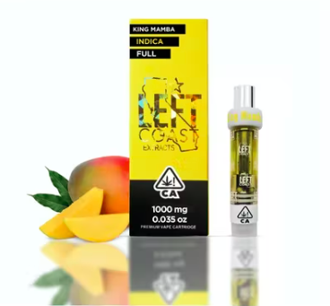 Buy Left Coast Extracts King Mamba THC Cartridge Online