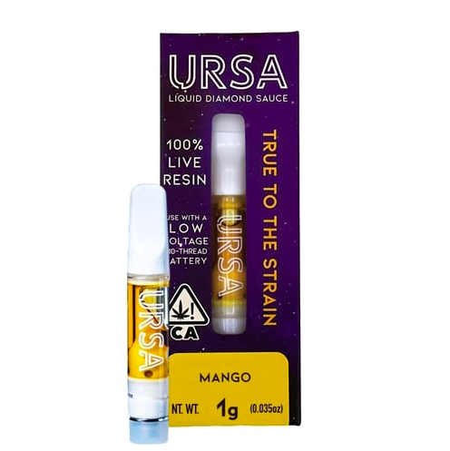 Buy Ursa Extracts Mango Liquid Diamond Sauce Carts Online