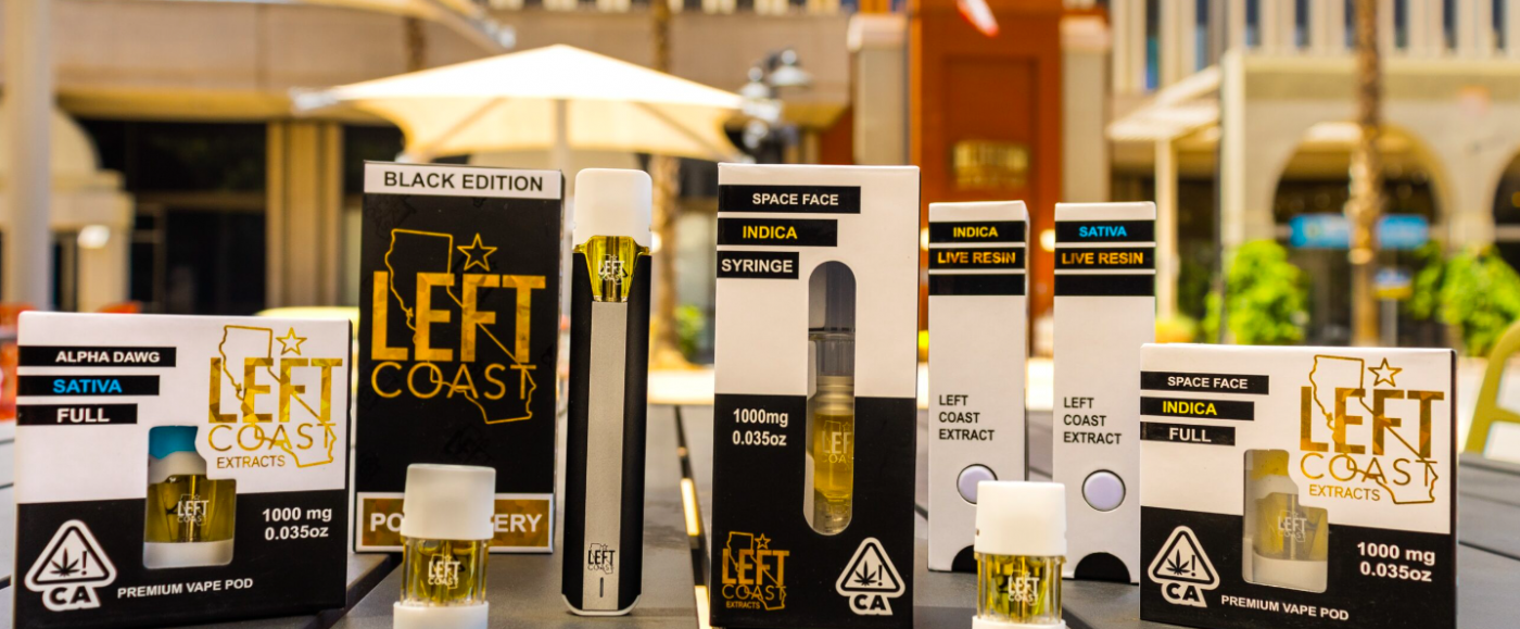 Left Coast Extracts Premium Pods Flavors