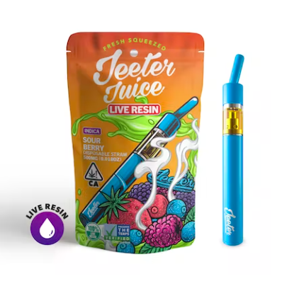Buy Sour Berry Jeeter Juice Disposable Live Resin Straw