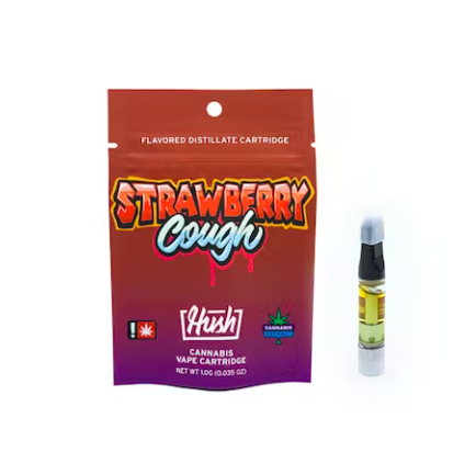 Buy Strawberry Cough Flavored Distillate Hush Carts Online