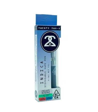 Buy Private Reserve Twenty Two K Disposable Carts Online